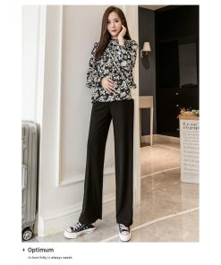 パンツ レギンス | マタニティパンツ ワイドパンツ プリーツパンツ ストレッチ 秋服 妊娠 妊婦 夏物 産前産後 腹包み 調整可 ロングパンツ マタニティウェア ゆったり ズボン