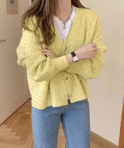 ニット・セーター | カーディガン レディース 韓国ファッション