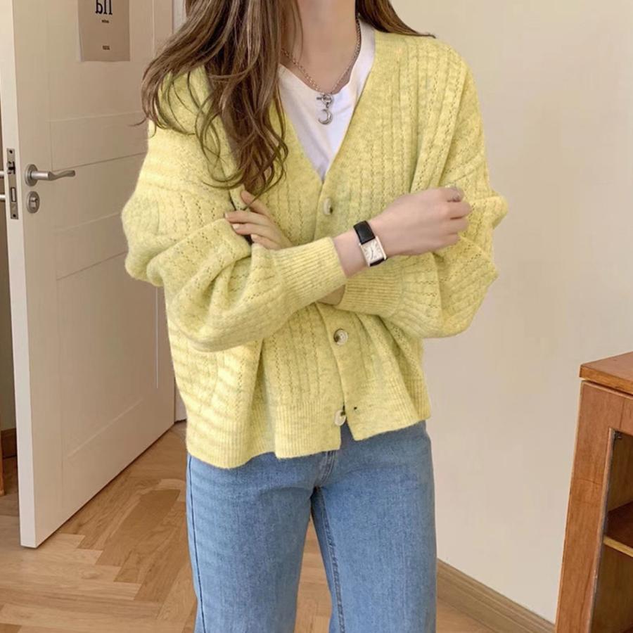 ニット・セーター | カーディガン レディース 韓国ファッション