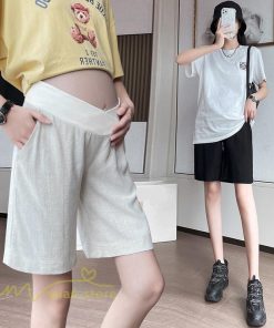 パンツ レギンス | マタニティパンツ レディース 麻 綿 ウエスト調整 着痩せ 妊婦服 パンツ マタニティウェア 無地 薄手 サマー ボトムス 産後 産前  マタニティ お出かけ 通勤