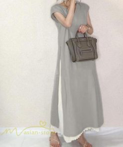 マキシ | ロングワンピース ロングスカート Aラインワンピース プリーツスカート セットアップ 2点セット 夏秋 大人 30代40代50代 可愛い 無地 レディース