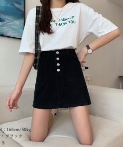 タイトスカート | ハイウエスト デニムスカート 着やせ レディース 韓国風 ミニスカート カジュアル 台形スカート おしゃれ【ネコ