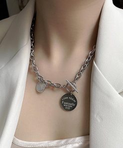 ネックレス | ペンダント太め チョーカー韓国