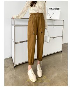 チノ・テーパード・ジョガー・スキニーパン | テーパードパンツ パンツ レディース ボトムス ストレッチ 美脚 コットン ハイウエスト 快適 楽チン 体型カバー 着痩せ 買い物 運動 部屋着 お出かけ スポーツ