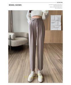 チノ・テーパード・ジョガー・スキニーパン | テーパードパンツ パンツ レディース ボトムス 美脚 楽ちん 体型カバー 無地 ハイウエスト お出掛け ロング 脚長 送料無料 高見え 綺麗 細見え