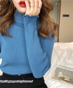 ニット・セーター | カットソー ニット レディース リブニット 長袖 秋冬 春 トップス スリム ストレッチ インナー 無地 着痩せ 通学通勤 長袖カットソー プルオーバー 長袖ニット