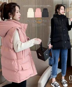 ベスト | ダウン風レディース 中綿ベスト