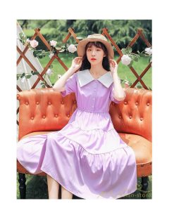 マキシ | ティアードワンピース ワンピース レディース 半袖 5分袖 ハーフスリーブ ロング丈 フレア キレイめ お出かけ 春夏コーデ マキシ丈 ロング丈ワンピース