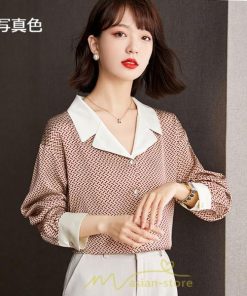 シャツ・ブラウス | ブラウス シャツ レディース トップス オフィス カジュアル 長袖 シフォン 入学式 入園式 卒業式 卒園式 結婚式 母 春 20代30代40代50代 ママ 秋 通勤 冬