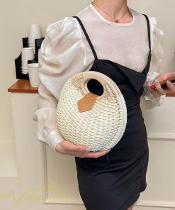 女性用バッグ | トートバッグ レディース 軽い カゴバッグ 2022 おしゃれ かごバッグ 夏 サマーバッグ バッグ 女性 旅行 ストローバッグ 手編み 軽量 大容量