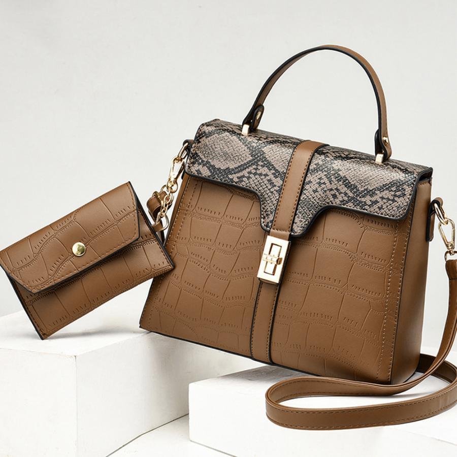 ハンドバッグ | レディース クロコ柄バッグ