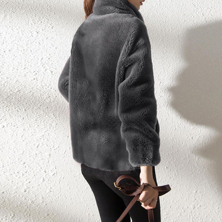 ジャケット・ブルゾン | ボアジャケット レディース 起毛ブルゾン