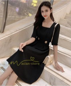 マキシ | ワンピース レディース 40代 きれいめ 膝丈ワンピース 春夏新作 半袖ワンピース 韓国ファッション 通勤通学 20代30代 エレガント お出かけ カジュアル ビジネス