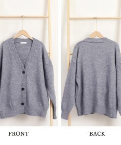 カーディガン | ニットレディース 中厚手
