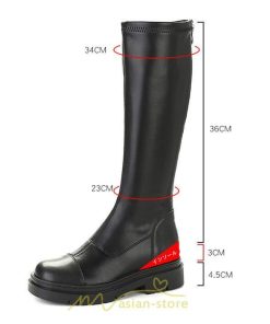 ロングブーツ | レディース ブーツ レディース かっこいい 女性 靴 シューズ 合皮レザー 歩きやすい 美脚 カジュアル 通学 おしゃれ インソール 通勤 2022