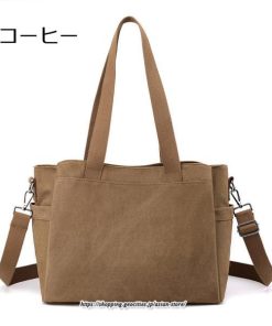女性用バッグ | トートバッグ レディース 軽い キャンバス 帆布 多機能 手持ち 斜め掛け 肩掛け おしゃれ 大容量 軽量 カジュアル キレイめ お出かけ 通勤 大学生 通学