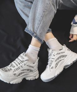 シューズ | ダッドスニーカー レディース 韓国風厚底