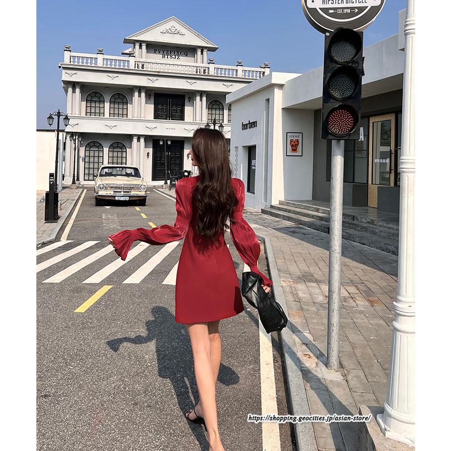 タイト | ワンピースタイトワンピース長袖 上品 セクシー高級感 ワンピース タイトワンピース ヒップアップ スリム 美ライン シルエット エレガント お呼ばれ