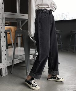 デニム | ストレートデニムパンツ レディース 韓国