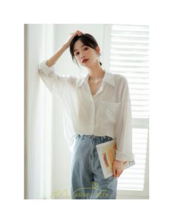 シャツ・ブラウス | ブラウス トップス 長袖 Vネック ボタン 無地 上品 通勤 レディース 秋 20代 30代 40代 OL ママ 母 フェミニン デート お出かけ 通勤 リクルート お仕事