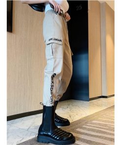 その他 | カーゴパンツ レディース ロングパンツ テーパード シルエット ボトムス 長ズボン ヒップホップ 流行 格好いい ストリート 大きいサイズ ゆったり デザイン