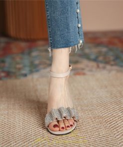 パンプス | レディース サンダル 夏 大きいサイズ 小さいサイズ 痛くない ストラップ セレモニー歩きやすい 走れる 柔らかい 疲れない 長時間 20-26.5cm