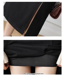 スカート | ロング 秋 秋服 レディース ボトムス ロングミモレタイト冬 スリット 無地 可愛い 着痩せ カジュアル キレイめ 韓国風