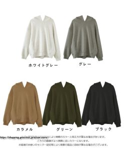 パーカー | バックパール プルオーバー 長袖 バックタック トレーナー レディース フェイクパール ゆったり フード付き 裏起毛 防風 厚手 防寒 秋冬 あったか