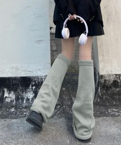 その他小物 | ブーツカットニットレッグウォーマーロング