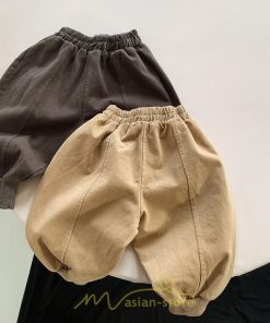 衣装 服 | 子供服 男の子 女の子 キッズ パンツ ズボン 子ども服 こども服 長ズボン 美脚 可愛い 春 秋 高品質 韓国風 保育園 ゆったり カジュアル　 男女兼用