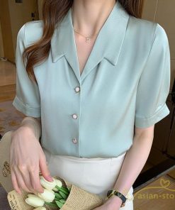 シャツ・ブラウス | ブラウス シャツ オフィス レディース 白 半袖 ビジネス カジュアル 通勤着 レディース 半袖 シャツ トップス 女性着 上品 きれいめ ブラウス エレガント