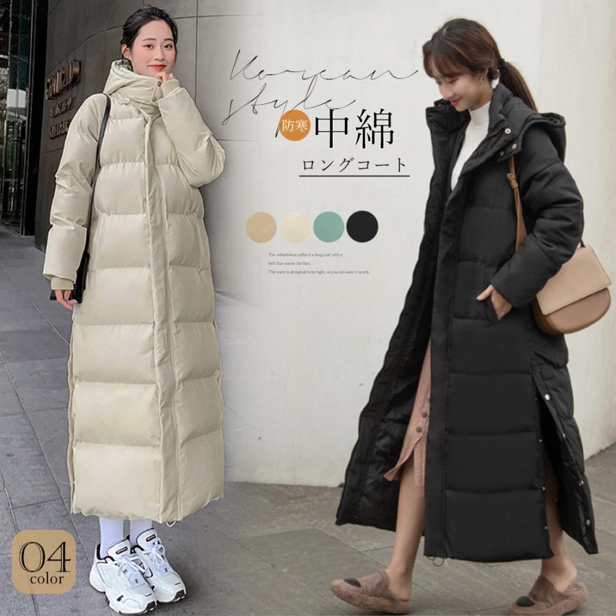 トレンチコート | フード付きキルティングコート レディース