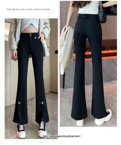 チノ・テーパード・ジョガー・スキニーパン | ロングパンツ フレアパンツ レディース スキニーパンツ 裏起毛 暖かい あったか ボトムス 長ズボン 送料無料 脚長 美脚 体型カバー ハイウエスト