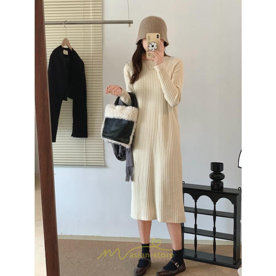 ニットワンピース | レディース 冬 きれいめ ニットフレア ロング おしゃれ 秋冬 送料無料 20代30代40代50代 可愛い おしゃれ 同窓会 通勤 女子会 デート