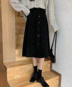 フレアスカート | ミモレ丈スカート ボトムス スカート 女性 スカート 春秋冬 レディース ファッション 後ろウエストゴム