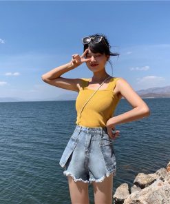 ジーンズ、デニム | デニムパンツ レディース ボトムス ズボン ショートパンツ デニム 夏服 サマー ダメージ セクシー 女の子 夏物 可愛い 20代30代