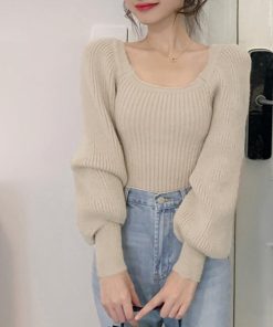 ニット・セーター | ニットトップス パフスリーブ レディース