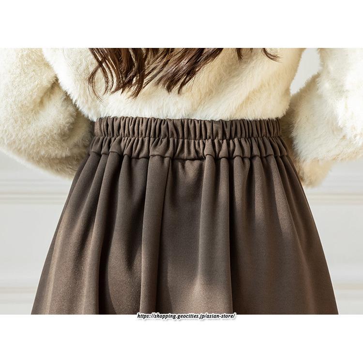 スカート | ロング秋 冬 レディース ボトムス ロング Aライン防寒 あったか 冬 暖か あたたか 秋冬 厚手 40代 30代 ラシャ 送料無料 50代