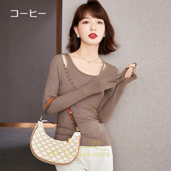 シャツ・ブラウス | ブラウス Tシャツ レディース 長袖 細身 フォーマル オフィス タイト きれいめ 春夏秋 トップス 送料無料 SNS映え 可愛い 着痩せ おしゃれ