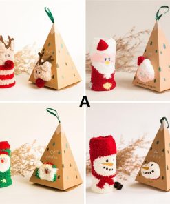 日用雑貨 | 靴下 ソックス あったかソックス 冬用ソックス クリスマス ルームソックス プレゼント ギフト ボックス 冷え症 冷え取り 4足セット レディース 保温 防寒