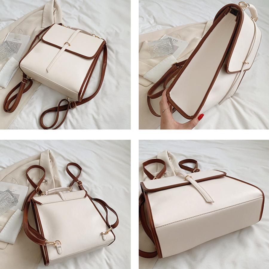 ハンドバッグ | 韓国風 リュックサック黒 レディース