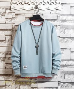 Tシャツ | ロングメンズ 長袖 秋物 トレーナー 切り替え フェイク レイヤード トップス tシャツ 男の子 長袖ロングT 20代30代40代 カジュアル