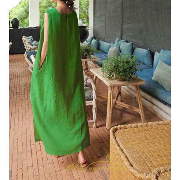 マキシ | ワンピース 秋インナー タンクトップ ミモレ丈 レディース ルームウェア 部屋着 落ち感 無地 タンクワンピース 送料無料 20代30代 可愛い 40代50代