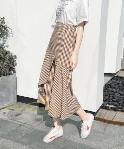 スカート | フレア ロング春物 レディース 春夏 スカート黒 ボトムス 春夏秋 新作 カジュアル 通勤通学 チェック柄 Aライン着やせ 20代30代40代