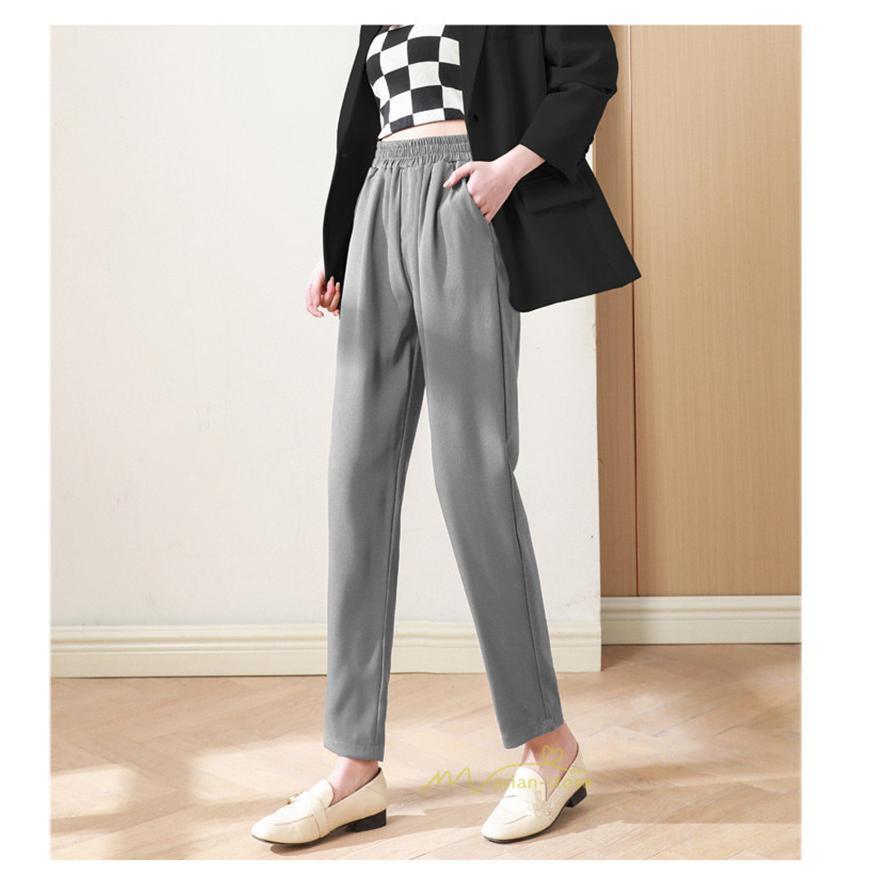 スラックス | スラックスパンツ レディース 九分丈 通勤 ストレートズボン ボトムス ビジネス おしゃれ オフィス フォーマル 美脚 ハイウエスト OL 着痩せ 就職