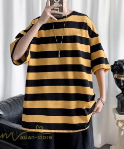 Tシャツ | カットソー 半袖トップス メンズボーダー カジュアル クルーネック ゆったり 夏新作 夏服 シンプル おしゃれ 大きいサイズ 5分袖