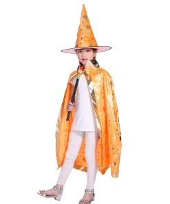 (子供)その他 | 子供 衣装 マント ハロウィン 帽子 魔女 魔法使い コスチューム