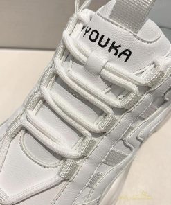 スニーカー | ダッドレディース 厚底 ファッション歩きやすい スポーツ 運動靴 ウォーキング シンプル 疲れない 美脚 無地 走れる