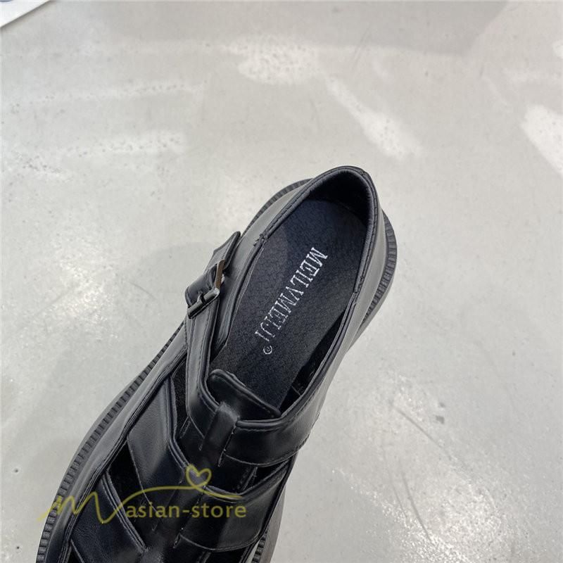 サンダル ミュール | サンダル レディース オフホワイト ブラック 黒 編み込み ストラップ 歩きやすい ぺたんこ おしゃれ 2022 旅行 お出かけ トレンド おでかけ カジュアル