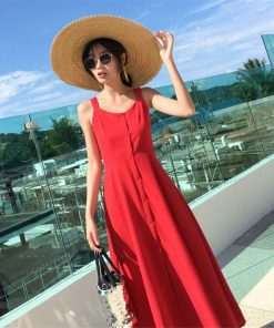 マキシ | ロングワンピース 2020春夏 キャミワンピ レディース マキシ丈ワンピ リゾートワンピース 背中見せ 海旅行 フレアワンピース セクシー XL 無地 L S M